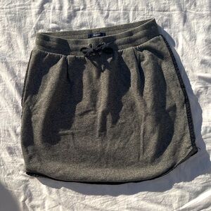 Madewell Charcoal Mini Skirt